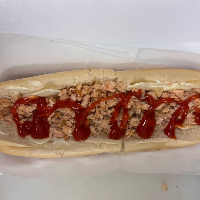 Salmon Cheesesteak.