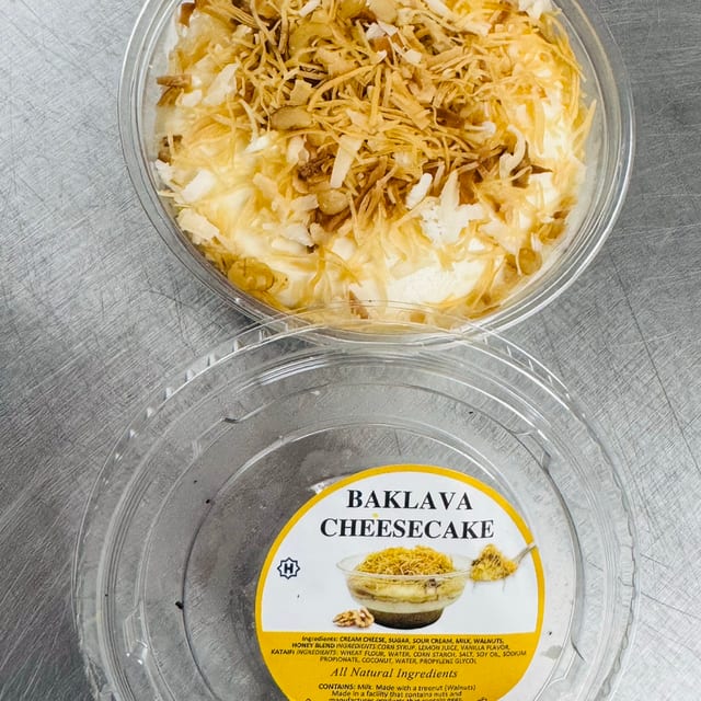 Baklava Cheesecake Cup.