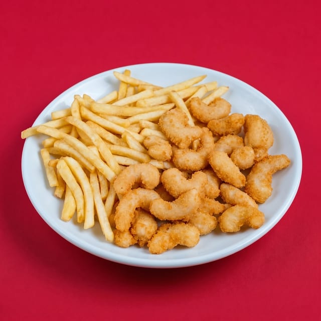 Shrimp in a Basket.